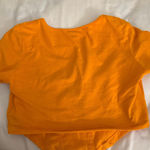 SheIn Orange corset style top from  size medium Photo 1