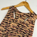Fabletics On The Go Midi Sports Bra Tank Top Sz Large Tigress Animal Print Photo 7