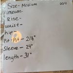 Margaret Winters Yellow Cotton Cowl Neck 3/4 Sleeve Oversized Tunic Top Medium Photo 3