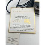 Adrienne Vittadini  STUDIO Gray Tan Charging Wallet RFID Protection NEW‎ Photo 2