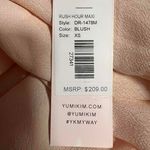 Yumi Kim ‎ Wrap Dress Blush Pink Rush Hour Maxi XS New Wedding Formal Beach Photo 6