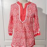 Marisa Christina Linen Blend Loose Fit Blouse Photo 0