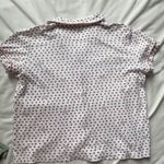 Roller Rabbit Pink and white  heart pajama top Photo 7