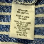 For Cynthia  Striped Blue and White Midi Dress size S Photo 12