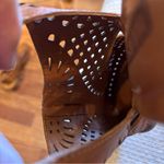 Pikolinos Romana Tan Brown Leather Closed Toe Slingback Wedge Sandals EU 40 US 9 Photo 5