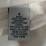 J for Justify Womens Sleeveless Dress Crochet Lace Top Size Small New Photo 6