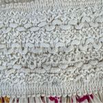 Floral Paisley Boho Ankle Length Crepe Overlay Hippie Boho Skirt by Gypsy Blu Size M Photo 6