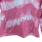 Nike Pro Combat Dri Fit Fitted Long Sleeve Shirt Tie Dye Pink Size XL Photo 7