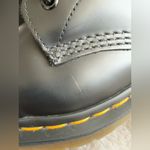 Dr. Martens  1469 W leather lace up Boot size 8 black smooth leather Photo 7