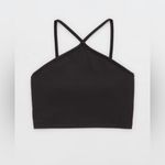 Aerie OFFLINE By The Hugger Halter Longline Sports Bra Photo 2