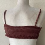 Anthropologie Smocked Tiered Solid Mini Skirt Set Photo 8