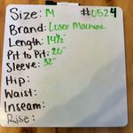 Loser Machine Women's Crop Top Sweatshirt Striped Black White Sleeve Size Medium Photo 3