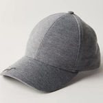 Free People Movement Warm Up Baseball Cap NWT Gray Photo 0