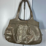 Coach Lexi Lexy gold tan metallic Brown Shoulder Bag y2k Photo 0