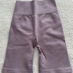 Everlane Seamless High Rise Ribbed Knit Bike Shorts Lilac Purple Size XS/S Photo 0