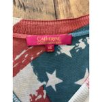 Catherine Malandrino #20 Women's  Americana Flag Sleeveless Top, Sz: XS Photo 2