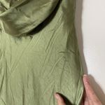 Selfie Leslie NEW! Well Versed Pleated Bust Front Split Dress Olive MED 27595d24 Photo 5