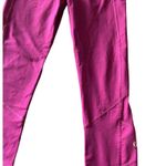 Lululemon Magenta color leggings, two side pockets, one back zip pocket, excellent condition Measurements: Waist: side to side 14-16 inches Inseam: 22 inches Photo 3