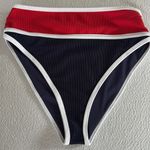 Beach Riot  Carlotta Colorblock High waist Bikini Bottom, size Medium, $108 Photo 8