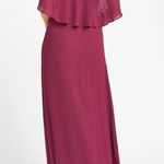 Show Me Your Mumu Caitlin Cold Shoulder Gown Red Cherry Red NEW Photo 10