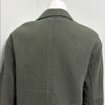 Madewell  Shaw Olive Green Diamond Jacquard Blazer Womens Small Photo 10