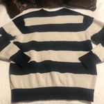 Brandy Melville  Oversized Striped Crewneck Sweater Photo 3