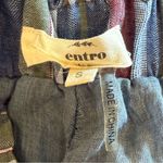 Entro 🏷️ NWOT  Striped Bohemian Boho Paperbag Shorts Lined Small S Photo 4
