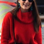 Forever 21 Red Knit Sweater Photo 0