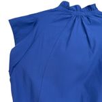 Brochu Walker Womens Newport Cap-Sleeve A-Line Midi Dress Cobalt Blue Size Small Photo 13