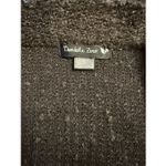 Double Zero  Fuzzy Knit One Button Cardigan Sweater Black Size Small Photo 3