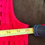 Joseph Ribkoff  Limited Red Sleeveless Round Neck Cut Out Block Pattern SZ 6 Photo 12