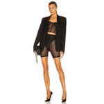 LaQuan Smith for FWRD Lace Bustier Top in Black XSmall New Womens Camisole Tank Photo 8