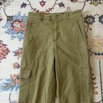 Quince  Stretch Cotton Twill Cargo Pant in Olive Green Size 32 Photo 2
