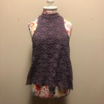 Hollister Mock Neck Lace Top Photo 1