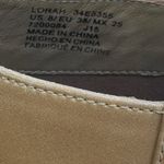 Calvin Klein Boots Womens 8 M Tan Lorah Luxor Ankle Chunky Heel Leather Booties Photo 8