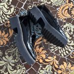 DKNY BLACK PATENT LEATHER LIAFER Sz: 5.5 Photo 3