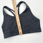 Old Navy    Sports Bra Womens L Powerpress Gray Strappy Medium Support Go Dry Photo 5