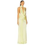 Casona La Regia Dress in Lemon Small New Womens Long Maxi Gown Yellow Photo 2