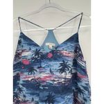J. Crew Blue Hawiian Sunset Racerback Sleeveless V Photo 4