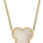 Effy 14K Yellow Gold and Mother of Pearl Pendant Necklace - Gold Photo 1