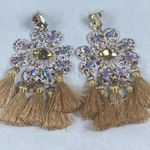 Jujlia Jewelry Chandelier Dangle Drop Pierced Earrrings Tassell Floral Boho Photo 13
