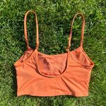 Orange Bikini Tank Top Size M Photo 1