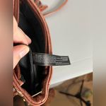 Free People Cow Pebbled Leather Trim Boho Rust Color Fringe Detail Crossbody Bag Photo 9