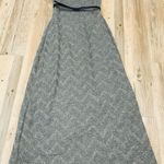 Sharagano NWT   NOIR maxi dress black Belted sz 4. Photo 1