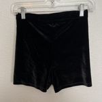 ASOS  Velvet Mini Short Black Size 2 Black Photo 1