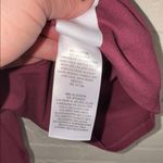 Nina Parker Burgundy plum red Sleeveless Romper shorts 1x NEW stretch Photo 4