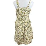 Vintage 70’s Handmade Autumn Novelty Print Sundress S Brown Photo 1