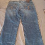 Paris Blues  jeans size 11 cropped 32x22 distressed.  factory distressing only. Photo 7