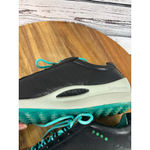 Women's ECCO Athletic Shoes Black Turquoise Size 8.5 Photo 9
