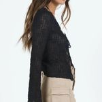 Princess Polly NUCCI LACE LONG SLEEVE TOP BLACK size 2 Photo 1